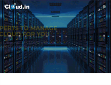 Tablet Screenshot of cloud.in
